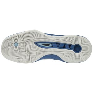 Mizuno Wave Momentum Bayan Voleybol Ayakkabısı Beyaz/Mavi (Tr.UVF)